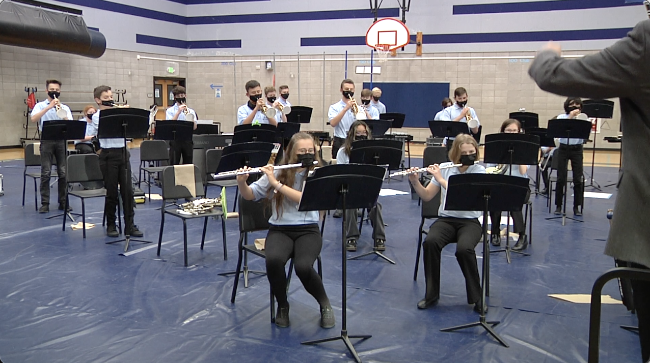 Concert at Depoali Middle School